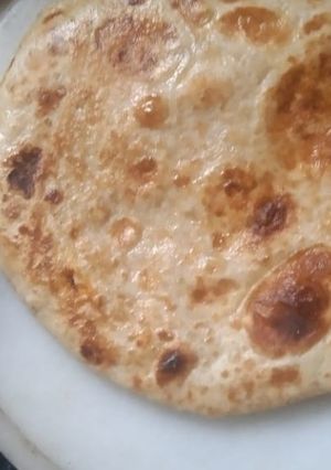 A picture of Paneer ka paratha.