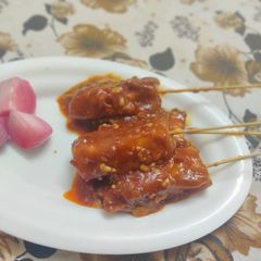 Paneer satay A picture of Paneer satay.