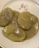 Papas almendradas