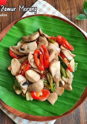 Foto resep Tumis Jamur Merang