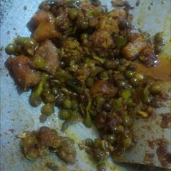 A picture of Gobhi matar ki sabzi.