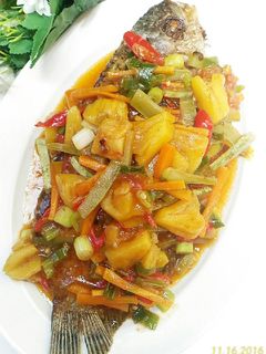 Foto resep Gurami Asam Manis