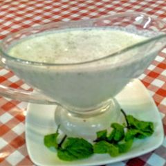 A picture of Mint Raita.