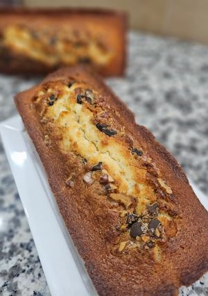 Una foto de Budín de Avena y Chips de Chocolate