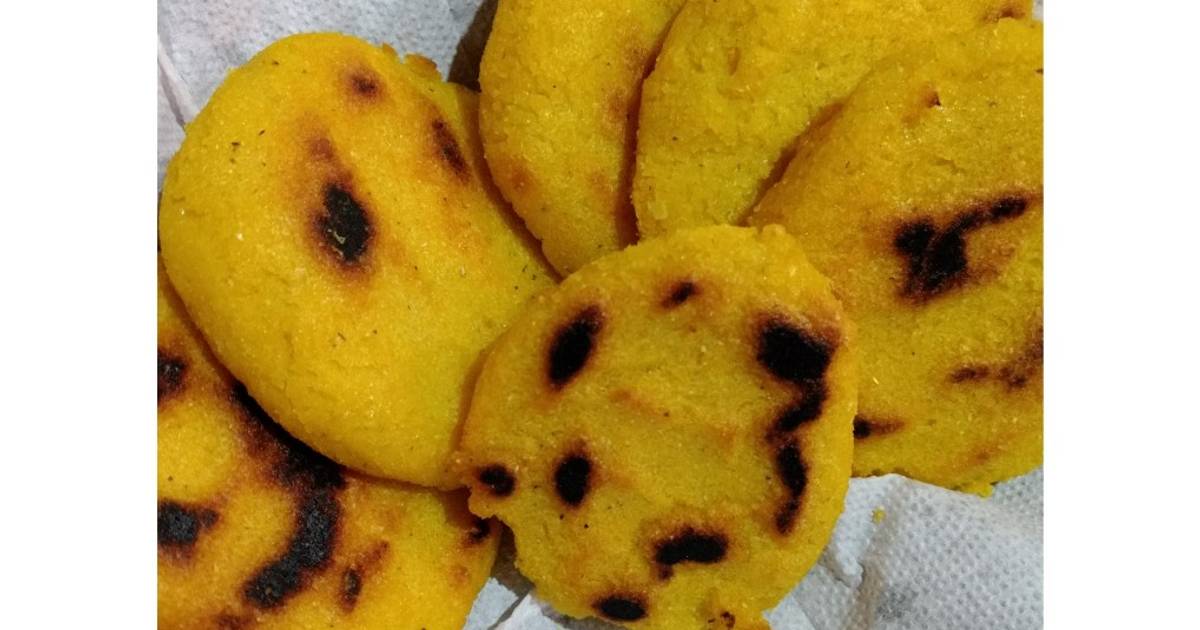Arepas de polenta Receta de Gih! Cookpad