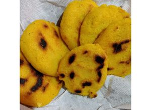 Una foto de Arepas de polenta
