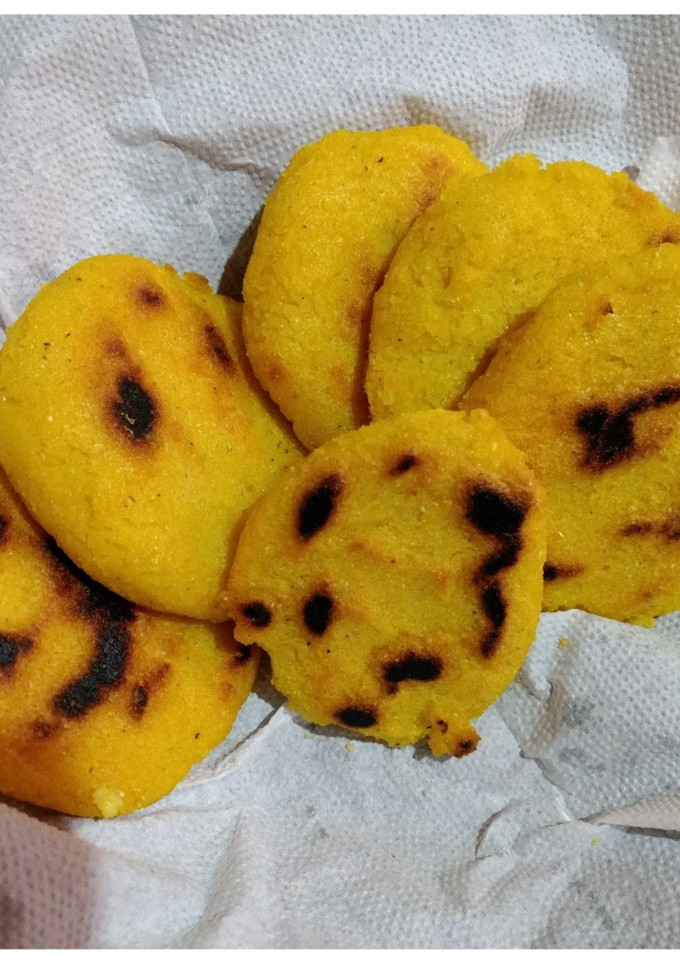 Una foto de Arepas de polenta