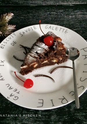 Foto resep Decadent chocolate bread pudding