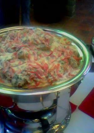 Una foto de Pollo a la crema con especias frescas!
