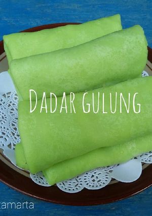 Foto resep Dadar Gulung Unti Kelapa