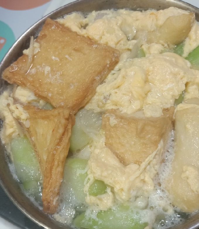 絲瓜鍋物 的食譜成品照片