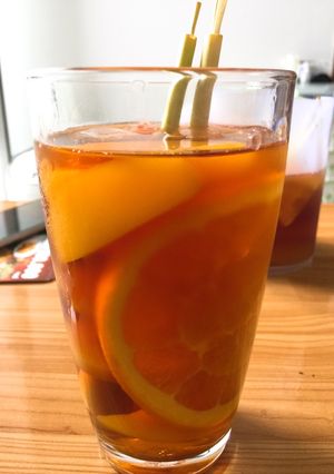 Hình của món Trà đào cam sả.