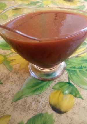 Une photo de Sauce caramel à la crème