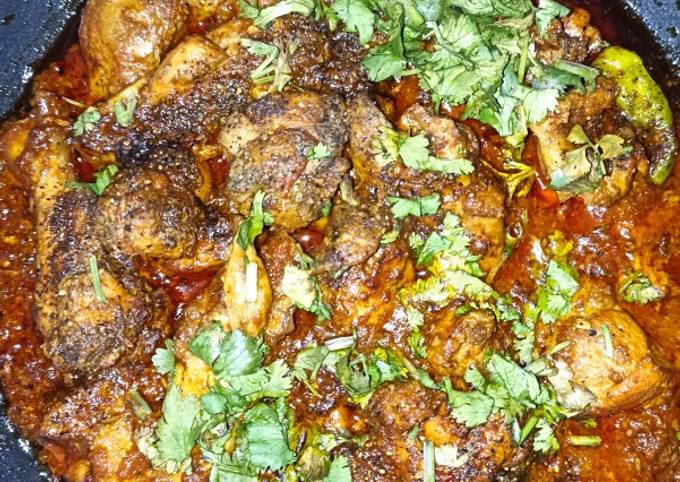 Chicken karahi restaurants style