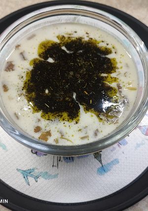 عکسی از دستور آش دوغ اردبیل