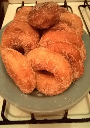 Una foto de Rosquitas económicas fritas