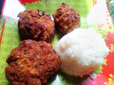 Mini albóndigas con arroz