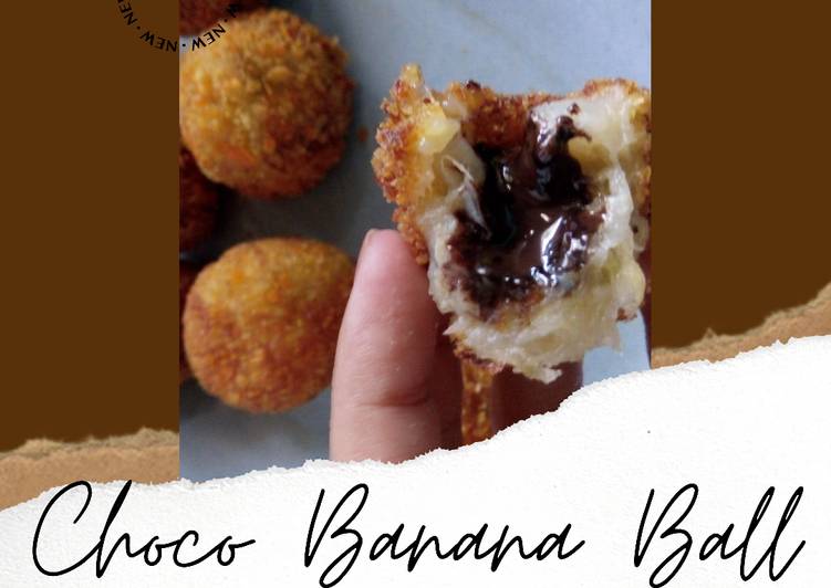Bola-bola pisang coklat