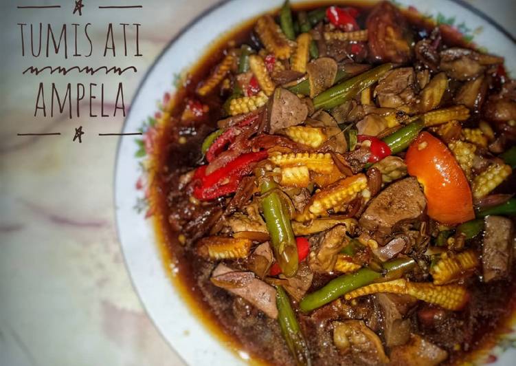 Resep Tumis ati ampela Lezat