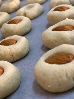 صورة لوصفة بسكويت الغريّبه 🍪
