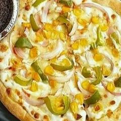 Veg cheese Corn Pizza A picture of Veg cheese Corn Pizza.