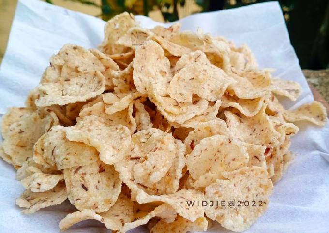 Resep Kerupuk Biji Durian M2 Oleh Widjie Astuti Cookpad