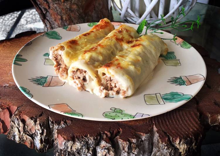 Canelones de carne a la catalana y...👴🏼¡Feliz día de los abuelos!👵🏻