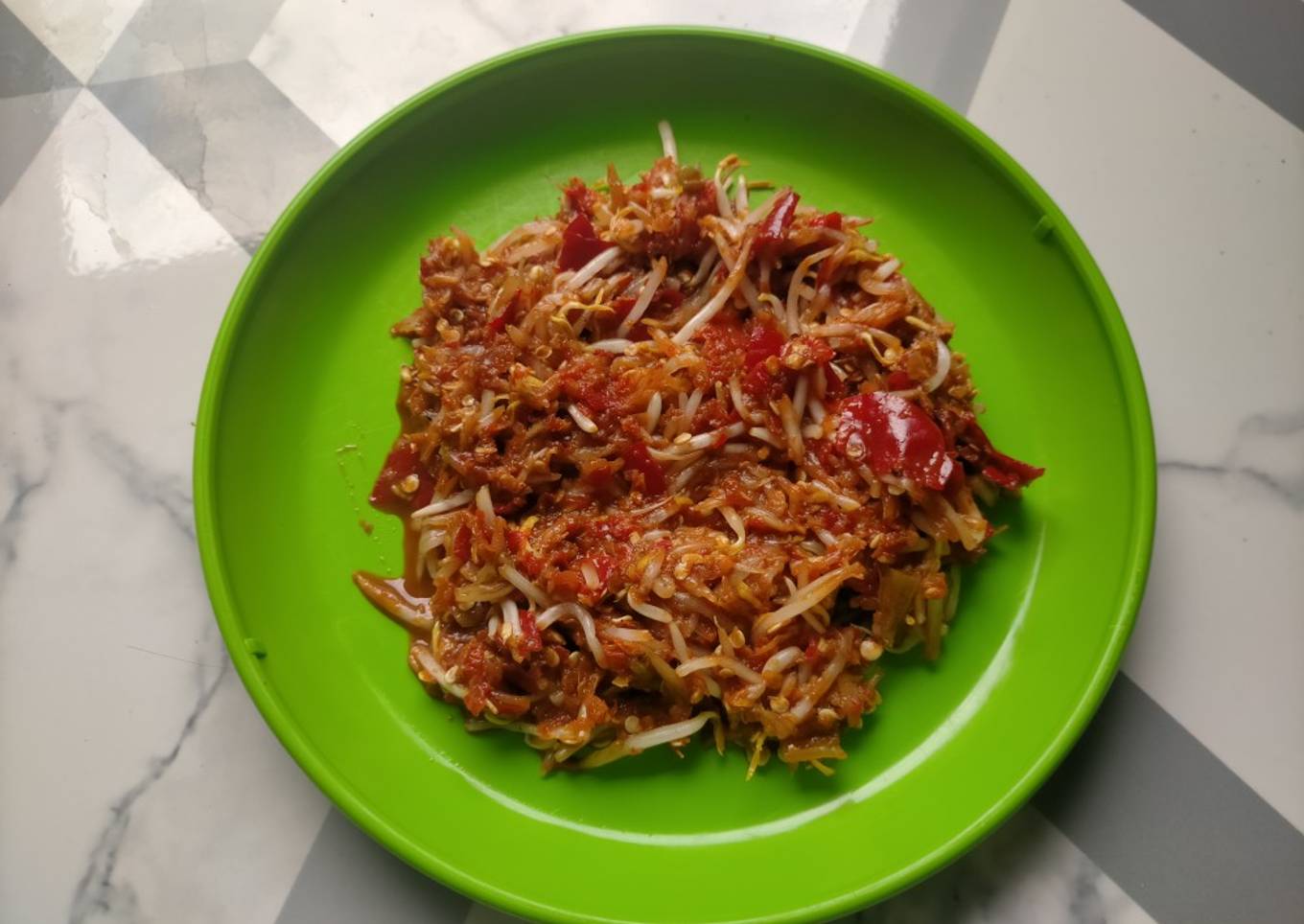 Sambal Pecak Tauge