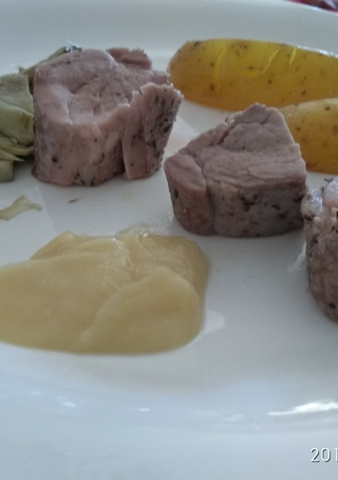 Una foto de Solomillo de cerdo a la sal de otra manera