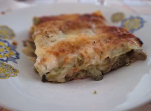 Foto di Lasagna Primavera con Verdure e Provola Affumicata