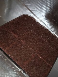 صورة لوصفة كيك بصوص الشوكولاته لذيذه
