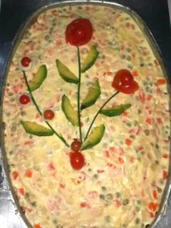 Una foto de Ensalada Rusa