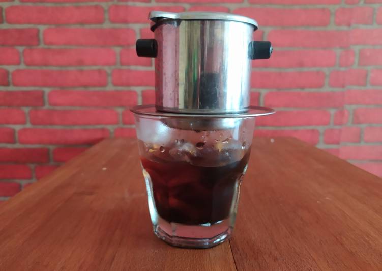 Ice black coffee