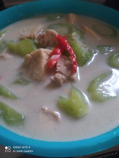 Foto resep Bobor/ gulai manis gambas tahu tempe