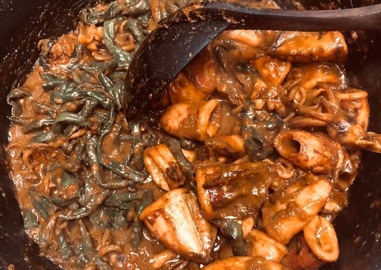 Resep #6 Rendang Cumi Kacang Panjang, Sempurna