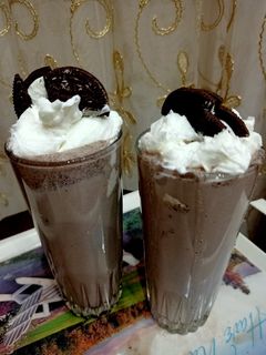 صورة لوصفة ميلك شيك اوريو