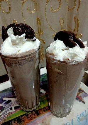 صورة لوصفة ميلك شيك اوريو