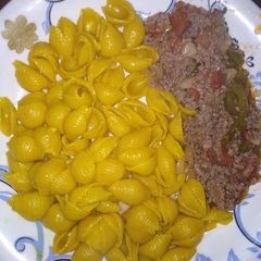 A picture of Boiled pasta #festivecontestkakamega.