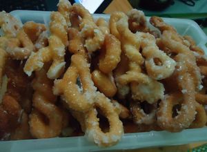 Hình của món Quẩy thừng tuổi thơ.