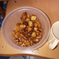 A picture of Ugali fry. #eunia#.