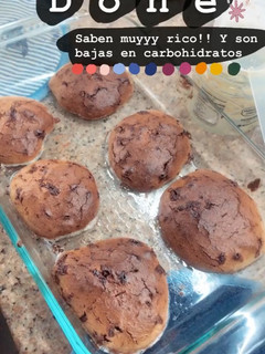 Una foto de Galletas con chips de chocolate saludables