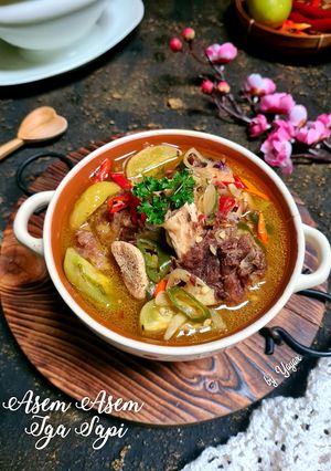 Foto resep Asem asem iga sapi