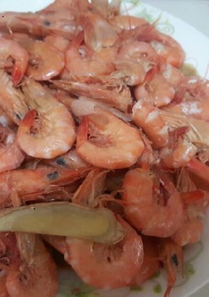 麻油炒蝦 的食譜成品照片
