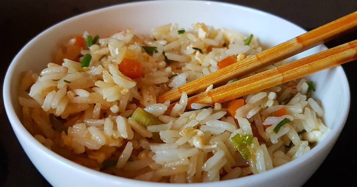 Arroz basmati estilo asiático Receta de Arantxabrujilla