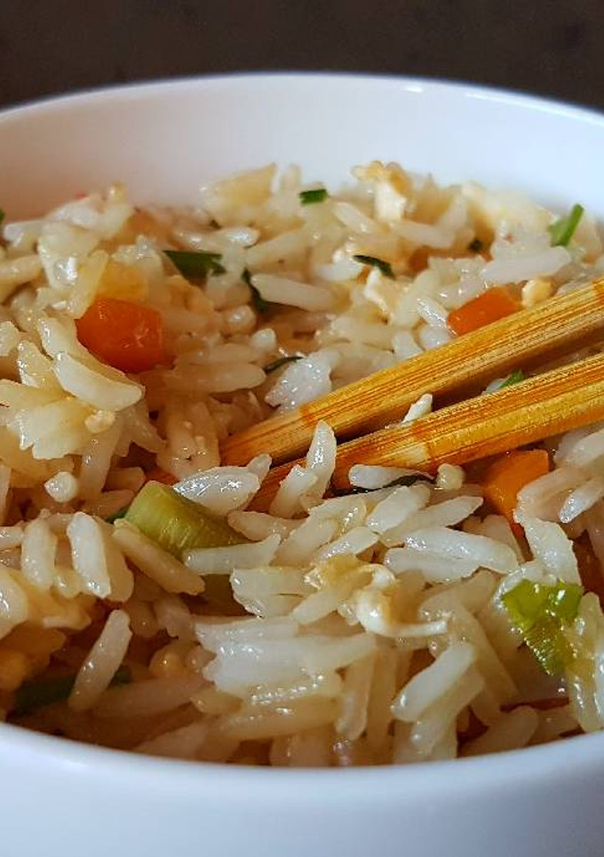 Una foto de Arroz basmati estilo asiático