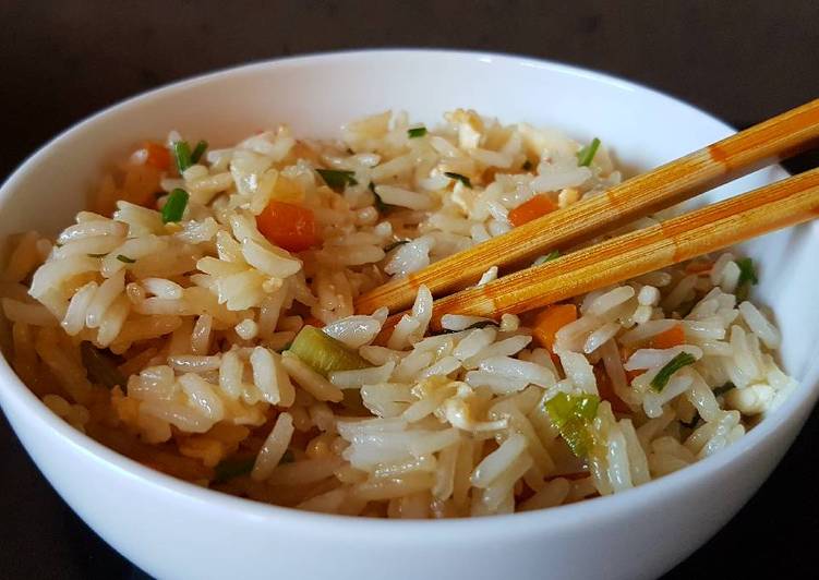 Arroz basmati estilo asiático Receta de Arantxabrujilla