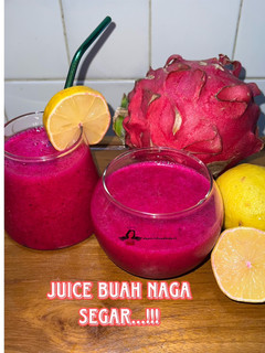 Foto resep Juice Buah Naga Segar