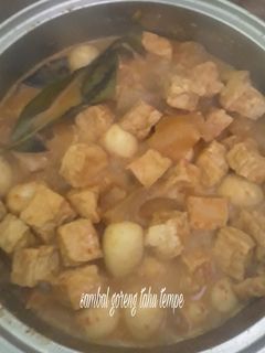 Foto resep Sambal goreng tahu tempe