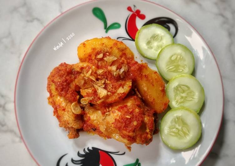 Langkah Mudah untuk mengolah 24. Ayam Balado yang Enak Banget