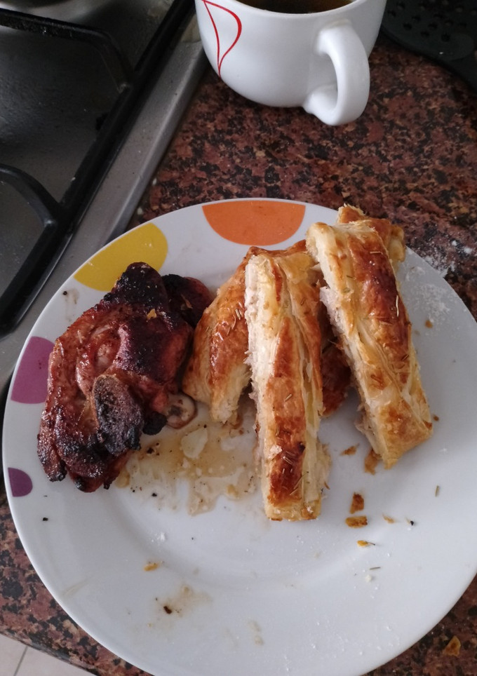 Una foto de Chuletas de pavo a la plancha